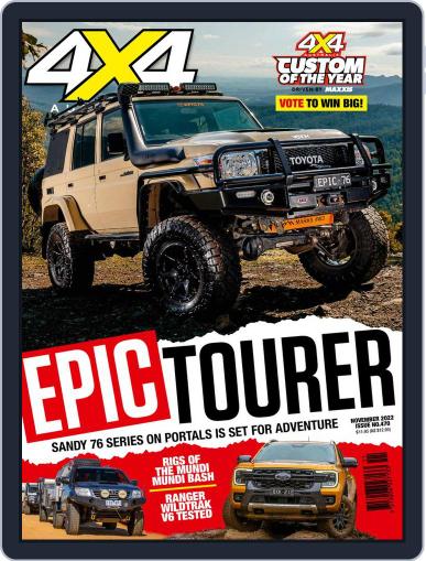 4x4 Magazine Australia November 1st, 2022 Digital Back Issue Cover