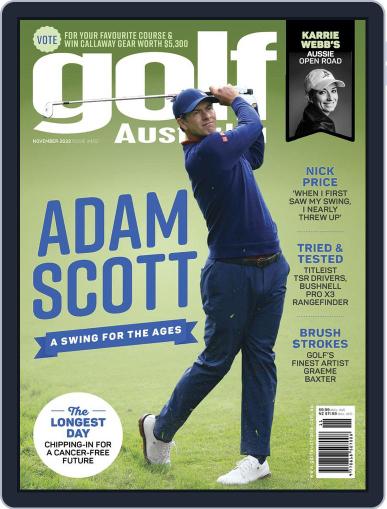 Golf Australia November 1st, 2022 Digital Back Issue Cover