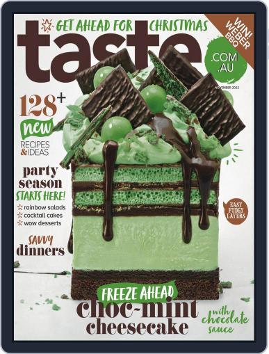 Taste.com.au November 1st, 2022 Digital Back Issue Cover
