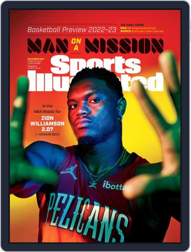 Sports Illustrated November 1st, 2022 Digital Back Issue Cover