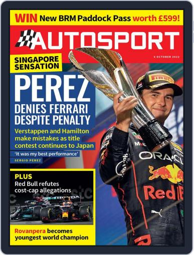 Autosport October 6th, 2022 Digital Back Issue Cover