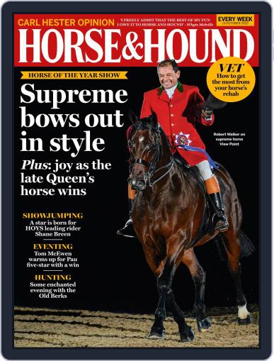 Horse & Hound October 13th, 2022 Digital Back Issue Cover