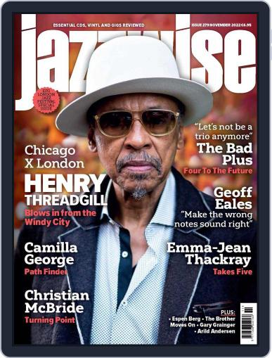 Jazzwise November 1st, 2022 Digital Back Issue Cover
