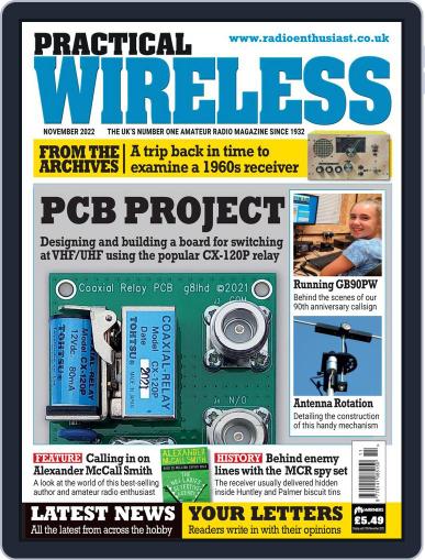Practical Wireless November 1st, 2022 Digital Back Issue Cover