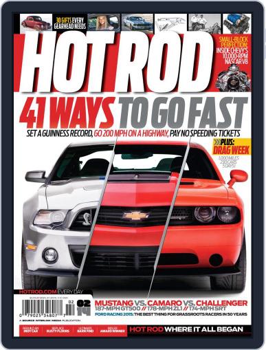 Hot Rod February 1st, 2014 Digital Back Issue Cover