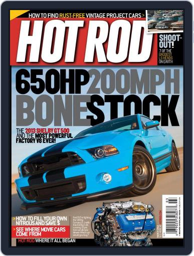 Hot Rod March 1st, 2012 Digital Back Issue Cover