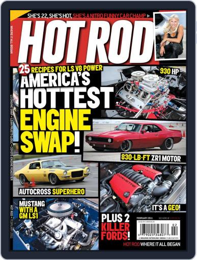 Hot Rod February 1st, 2011 Digital Back Issue Cover