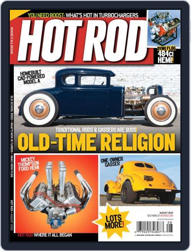 Hot Rod August 1st, 2010 Digital Back Issue Cover
