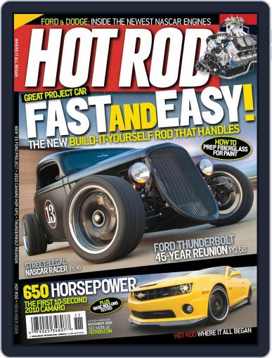 Hot Rod November 1st, 2009 Digital Back Issue Cover