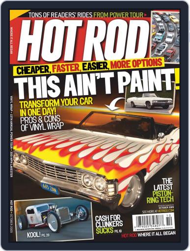 Hot Rod October 1st, 2009 Digital Back Issue Cover