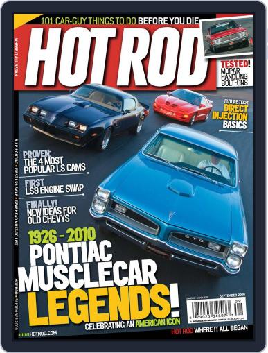 Hot Rod September 1st, 2009 Digital Back Issue Cover