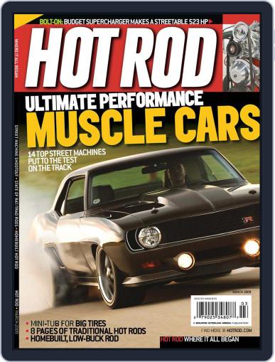 Hot Rod March 1st, 2009 Digital Back Issue Cover