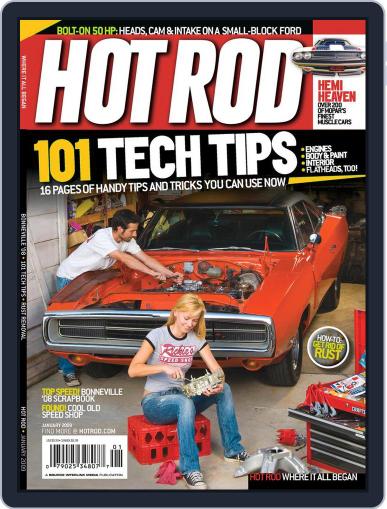 Hot Rod January 1st, 2009 Digital Back Issue Cover