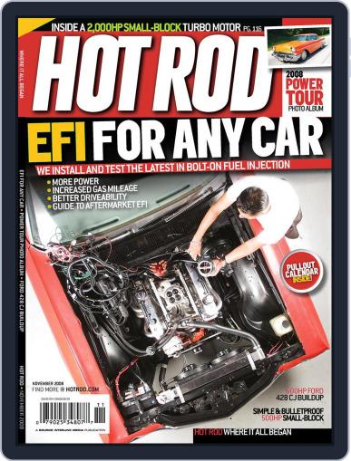 Hot Rod November 1st, 2008 Digital Back Issue Cover