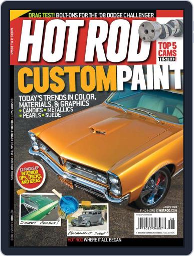 Hot Rod August 1st, 2008 Digital Back Issue Cover