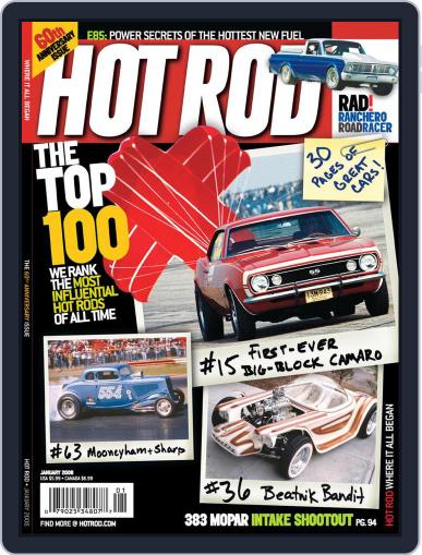 Hot Rod January 1st, 2008 Digital Back Issue Cover