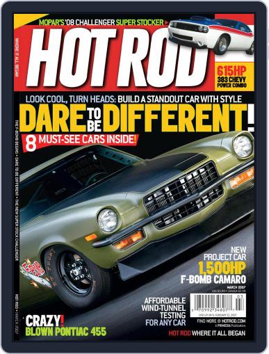Hot Rod March 1st, 2007 Digital Back Issue Cover