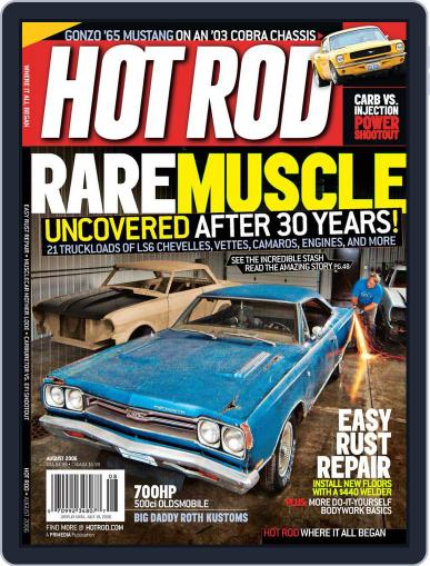 Hot Rod August 1st, 2006 Digital Back Issue Cover