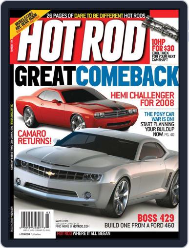 Hot Rod March 1st, 2006 Digital Back Issue Cover