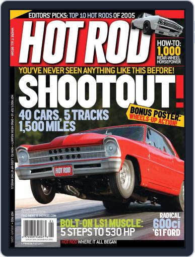 Hot Rod January 1st, 2006 Digital Back Issue Cover