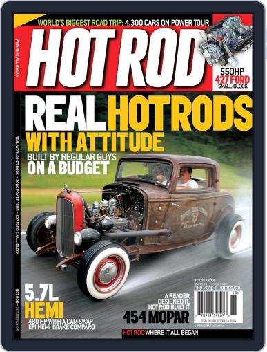 Hot Rod October 1st, 2005 Digital Back Issue Cover