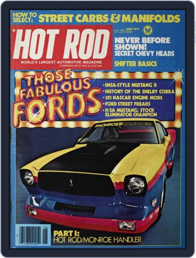 Hot Rod June 1st, 1977 Digital Back Issue Cover