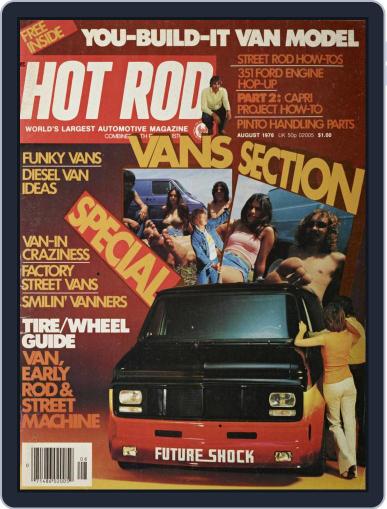 Hot Rod August 1st, 1976 Digital Back Issue Cover