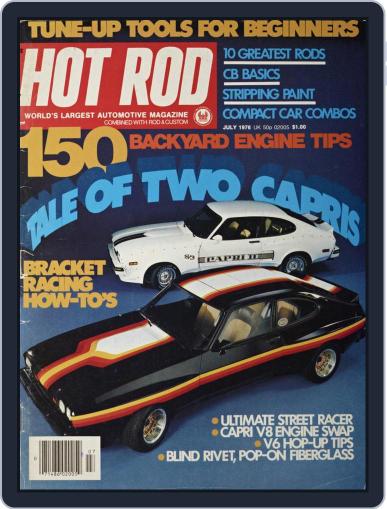 Hot Rod July 1st, 1976 Digital Back Issue Cover