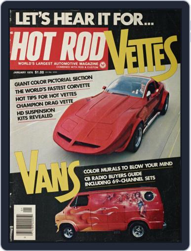 Hot Rod January 1st, 1976 Digital Back Issue Cover