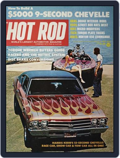 Hot Rod July 1st, 1975 Digital Back Issue Cover