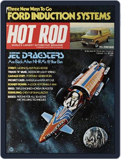Hot Rod February 1st, 1975 Digital Back Issue Cover