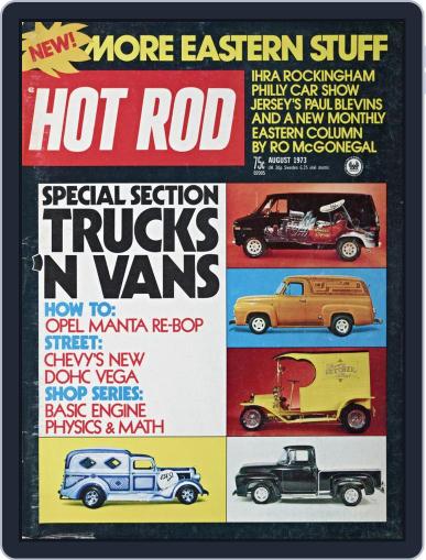 Hot Rod August 1st, 1973 Digital Back Issue Cover