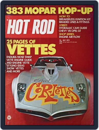 Hot Rod July 1st, 1973 Digital Back Issue Cover