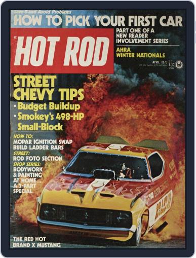 Hot Rod April 1st, 1973 Digital Back Issue Cover