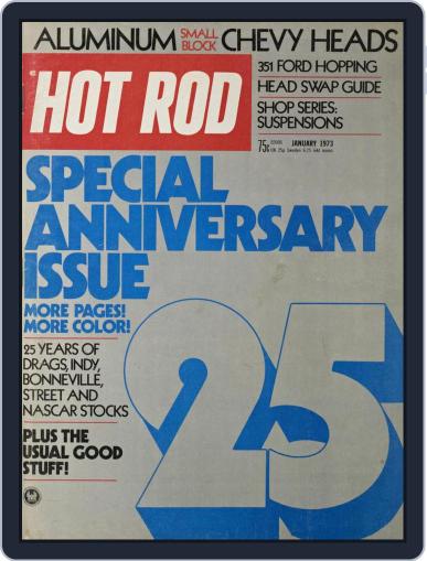 Hot Rod January 1st, 1973 Digital Back Issue Cover