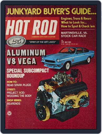 Hot Rod July 1st, 1972 Digital Back Issue Cover
