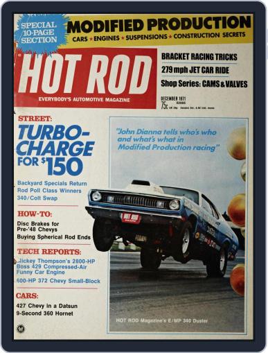 Hot Rod December 1st, 1971 Digital Back Issue Cover