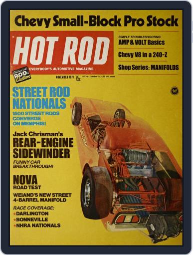 Hot Rod November 1st, 1971 Digital Back Issue Cover