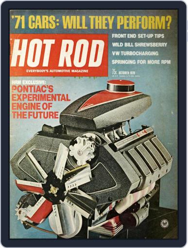 Hot Rod October 1st, 1970 Digital Back Issue Cover