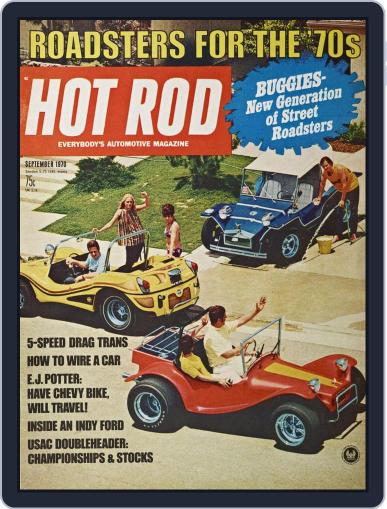 Hot Rod September 1st, 1970 Digital Back Issue Cover