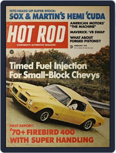 Hot Rod February 1st, 1970 Digital Back Issue Cover