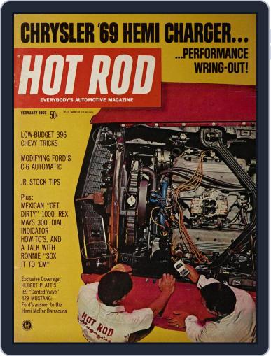 Hot Rod February 1st, 1969 Digital Back Issue Cover