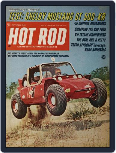 Hot Rod November 1st, 1968 Digital Back Issue Cover