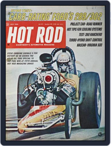 Hot Rod July 1st, 1968 Digital Back Issue Cover