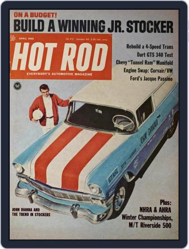Hot Rod April 1st, 1968 Digital Back Issue Cover