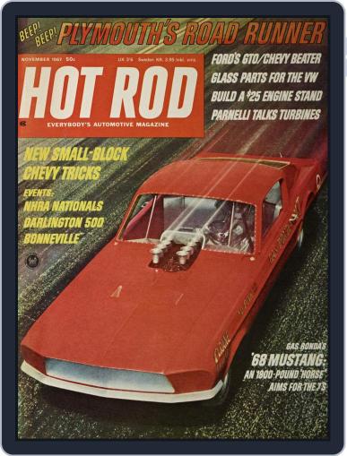 Hot Rod November 1st, 1967 Digital Back Issue Cover