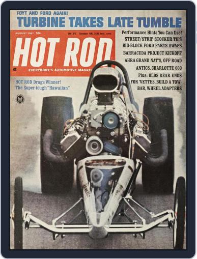 Hot Rod August 1st, 1967 Digital Back Issue Cover