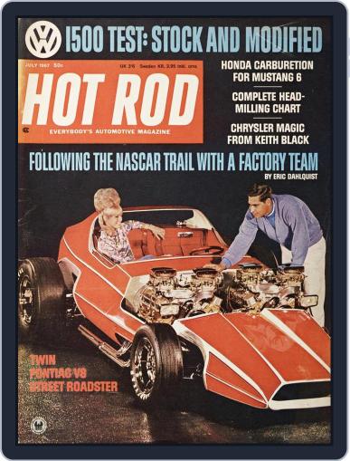 Hot Rod July 1st, 1967 Digital Back Issue Cover
