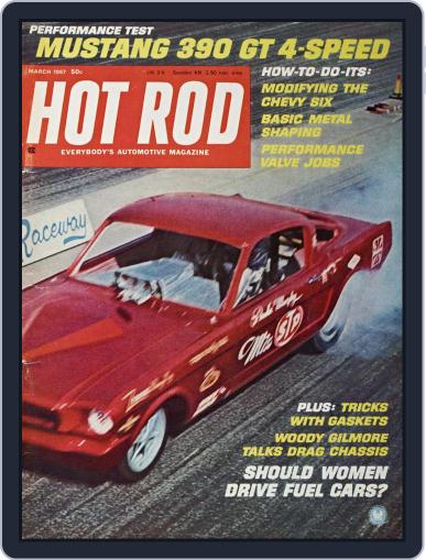 Hot Rod March 1st, 1967 Digital Back Issue Cover
