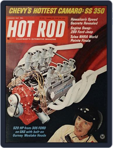 Hot Rod January 1st, 1967 Digital Back Issue Cover